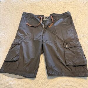 Ocean Current size 36 Charcoal Cargo Shorts for Men. MUST BE BUNDLED